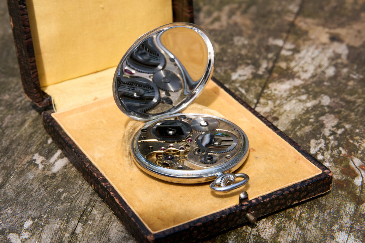 Eight-Day Watch with Twin Subsidiary Dials, La Chaux-de-Fonds