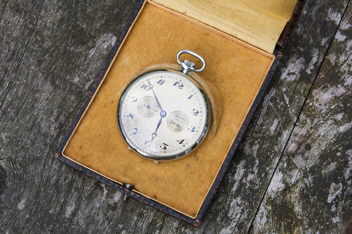 Eight-Day Watch with Twin Subsidiary Dials, La Chaux-de-Fonds