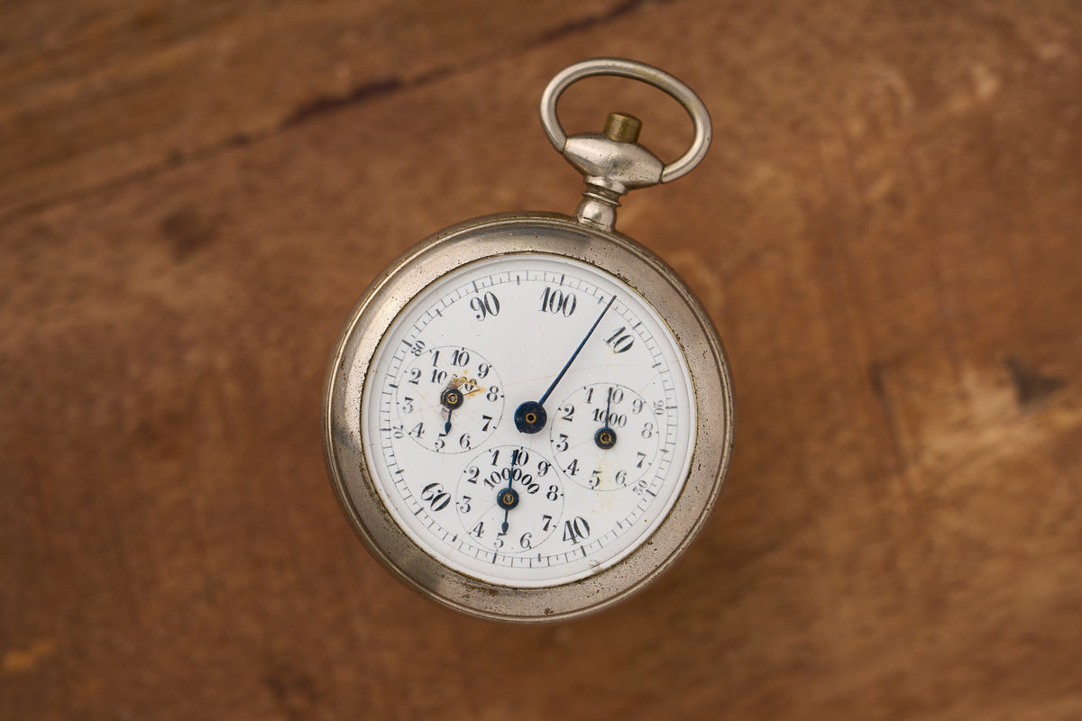 Dual-Patented Three-Register Step Counter, Paris, c.1893