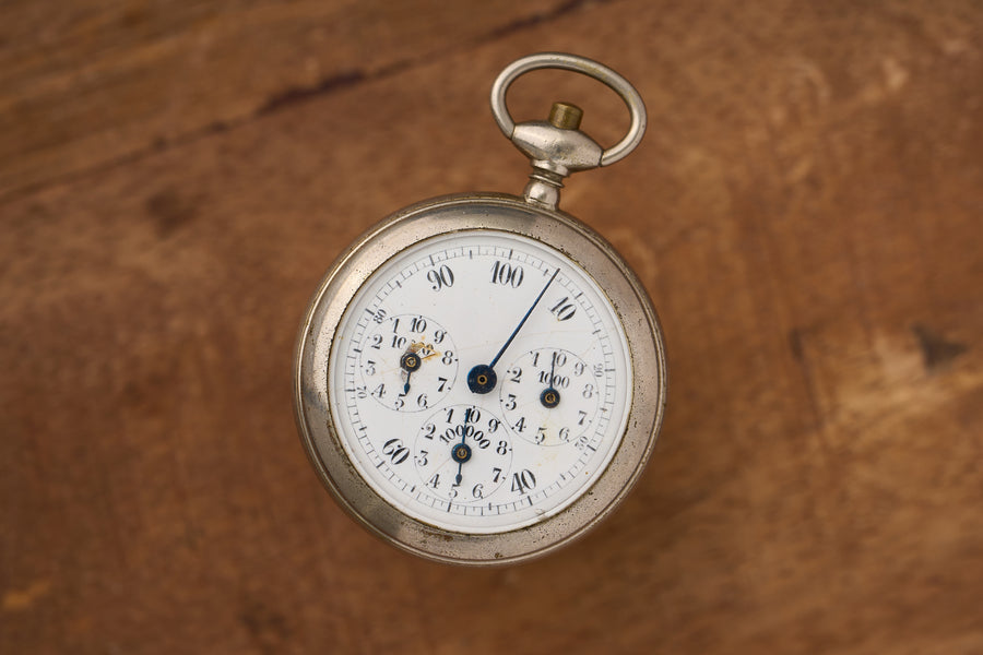 Dual-Patented Three-Register Step Counter, Paris, c.1893