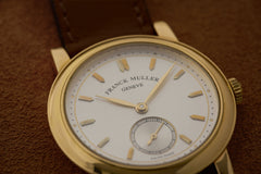 Franck Muller Ref. 1900 S6 18ct Yellow Gold Wristwatch, c.1995, detail view 10
