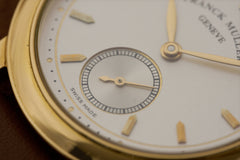 Franck Muller Ref. 1900 S6 18ct Yellow Gold Wristwatch, c.1995, detail view 15