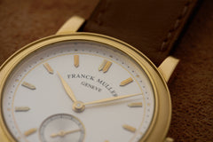 Franck Muller Ref. 1900 S6 18ct Yellow Gold Wristwatch, c.1995, detail view 17