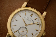 Franck Muller Ref. 1900 S6 18ct Yellow Gold Wristwatch, c.1995, detail view 7