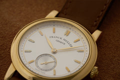 Franck Muller Ref. 1900 S6 18ct Yellow Gold Wristwatch, c.1995, detail view 9