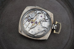 O. Frésard Gold Minute Repeater Pocket Watch, Blue Enamel, c.1925, detail view 17