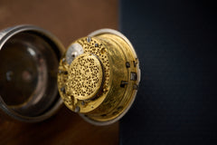 Fromanteel & Clarke Silver Quarter Repeater Pocket Watch, c.1710, detail view 14