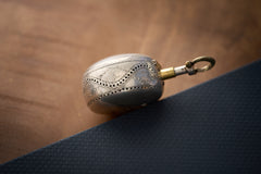 Fromanteel & Clarke Silver Quarter Repeater Pocket Watch, c.1710, detail view 9