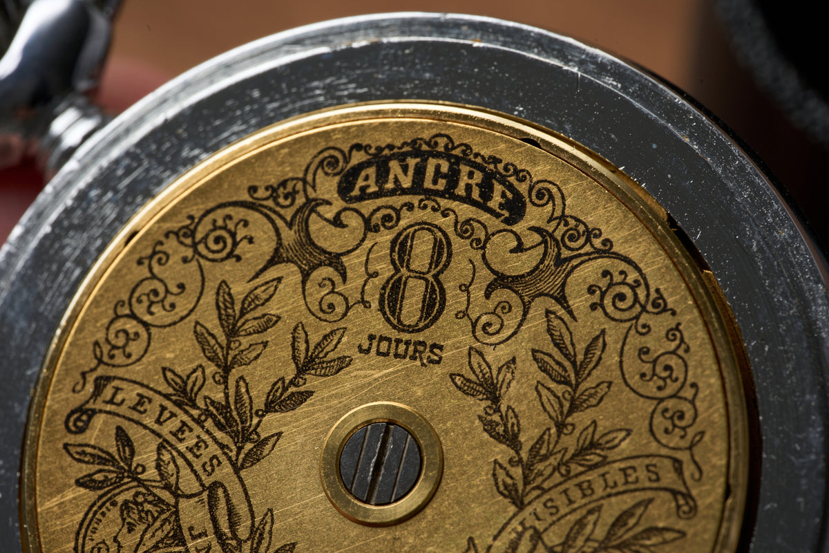 Eight-Day Watch with the Balance Turning in the Dial, c.1920s