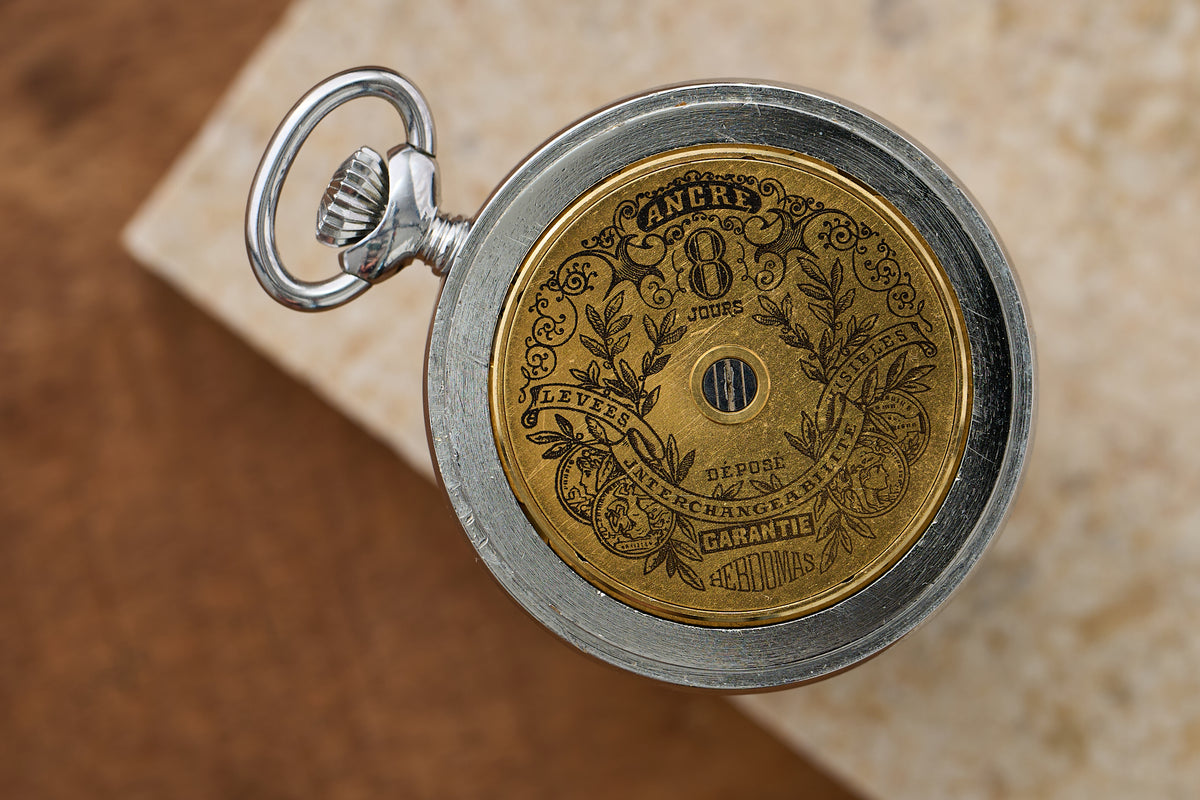 Eight-Day Watch with the Balance Turning in the Dial, c.1920s