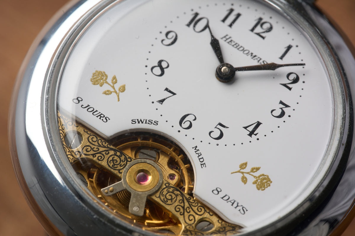Eight-Day Watch with the Balance Turning in the Dial, c.1920s