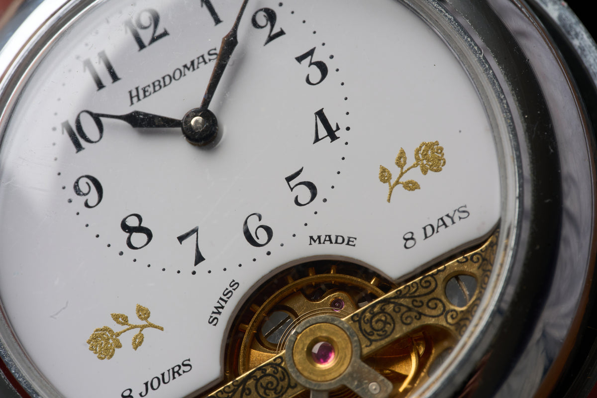 Eight-Day Watch with the Balance Turning in the Dial, c.1920s