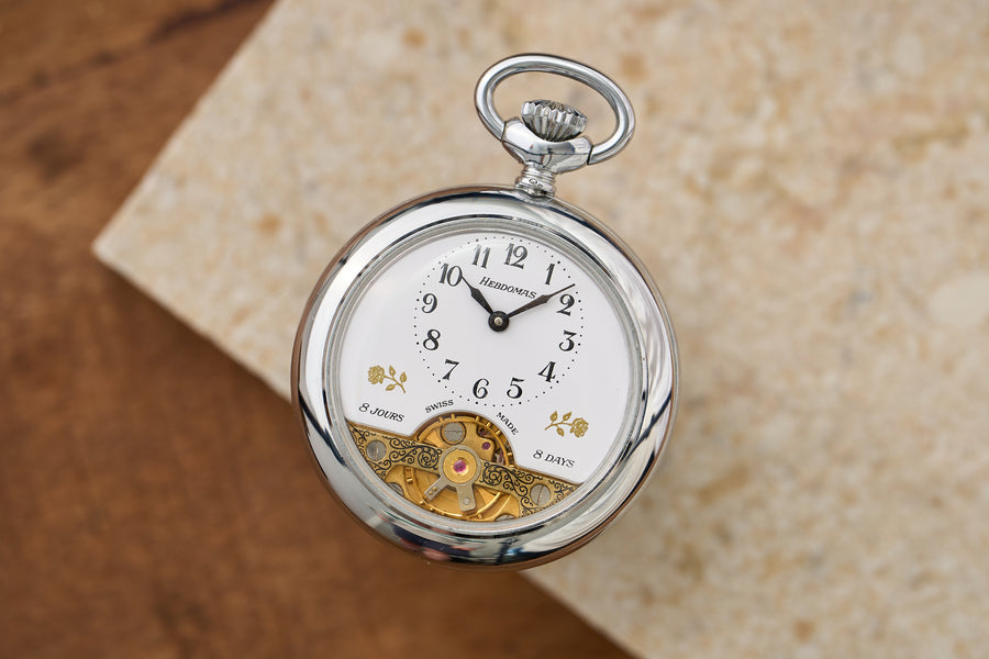 Eight-Day Watch with the Balance Turning in the Dial, c.1920s