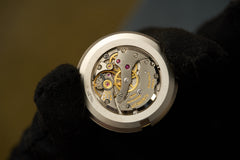 Jaeger-LeCoultre 18ct Gold Full Hunter Pocket Watch, 1976, detail view 2