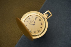 Jaeger-LeCoultre 18ct Gold Full Hunter Pocket Watch, 1976, front view