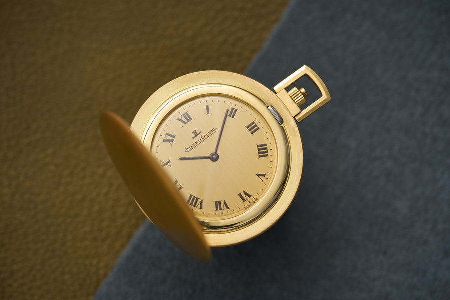 Full Hunter in 18ct Gold, Champagne Dial, Boxed, 1976