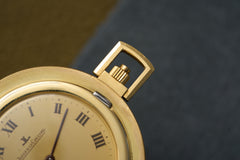 Jaeger-LeCoultre 18ct Gold Full Hunter Pocket Watch, 1976, detail view 15