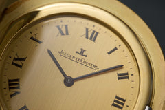Jaeger-LeCoultre 18ct Gold Full Hunter Pocket Watch, 1976, detail view 18