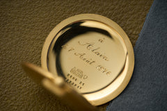 Jaeger-LeCoultre 18ct Gold Full Hunter Pocket Watch, 1976, detail view 20