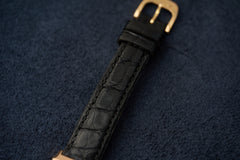 Jaeger-LeCoultre Reverso 260.2.86, Engraved Ibex, c.1996, the strap and buckle