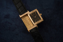 Jaeger-LeCoultre Reverso 260.2.86, Engraved Ibex, c.1996, the case swung part-way out of its cradle
