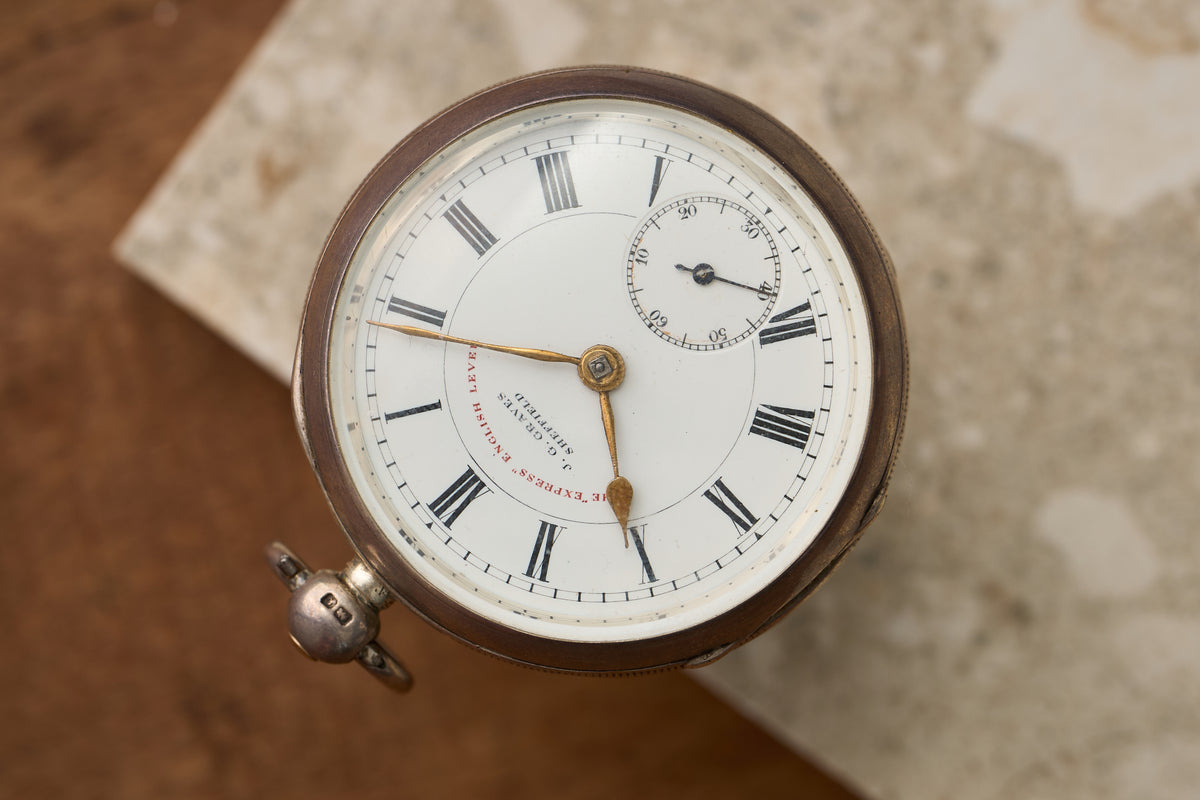 The Express, an English Lever in Serota Silver, 1893