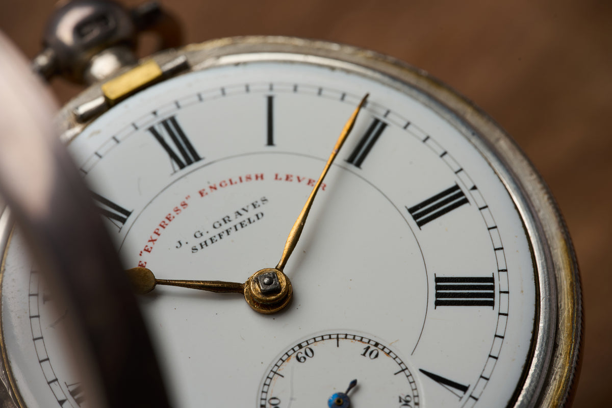 The Express, an English Lever in Serota Silver, 1893