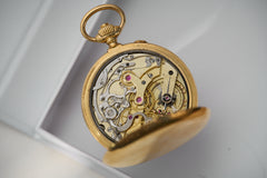 L. Leroy 18ct Gold Chronograph Pocket Watch, 1913, detail view 23