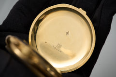 L. Leroy 18ct Gold Chronograph Pocket Watch, 1913, detail view 25