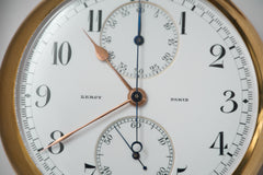 L. Leroy 18ct Gold Chronograph Pocket Watch, 1913, detail view 36