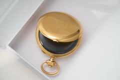 L. Leroy 18ct Gold Chronograph Pocket Watch, 1913, detail view 7