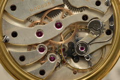 Longines 18k Gold Pocket Watch, Amsterdam Provenance, 1937, detail view 15