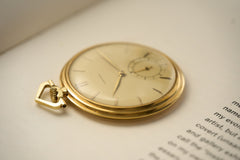 Longines 18k Gold Pocket Watch, Amsterdam Provenance, 1937, detail view 21