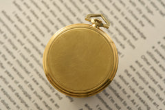 Longines 18k Gold Pocket Watch, Amsterdam Provenance, 1937, detail view 5