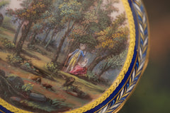 Monnier a Paris Gold and Enamel Pocket Watch, c.1810, detail view 3