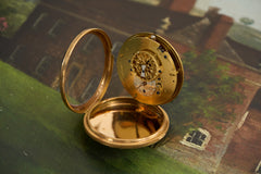 Monnier a Paris Gold and Enamel Pocket Watch, c.1810, detail view 21