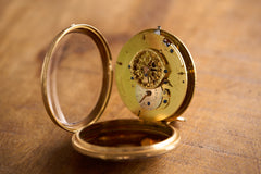 Monnier a Paris Gold and Enamel Pocket Watch, c.1810, detail view 26