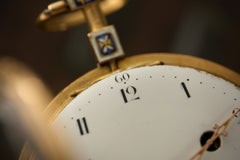 Monnier a Paris Gold and Enamel Pocket Watch, c.1810, detail view 9