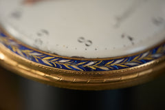 Monnier a Paris Gold and Enamel Pocket Watch, c.1810, detail view 11