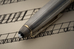 Montblanc Solitaire 146 Fountain Pen in Sterling Silver, c.1992-1995, detail view 14