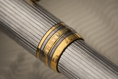 Montblanc Solitaire 146 Fountain Pen in Sterling Silver, c.1992-1995, detail view 8