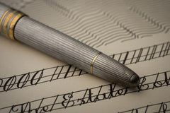 Montblanc Solitaire 146 Fountain Pen in Sterling Silver, c.1992-1995, detail view 11