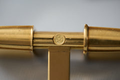 Movado Ermeto 18ct Gold Self-Winding Travel Watch, c.1950s, detail view 7