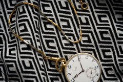 Movado 18ct Gold Pocket Watch, Art Deco Enamel Dial, c.1920s, detail view 20