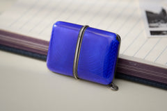 Movado Ermeto Silver Pocket Watch, Blue Guilloché Enamel, c.1929, detail view 17