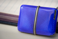 Movado Ermeto Silver Pocket Watch, Blue Guilloché Enamel, c.1929, detail view 10