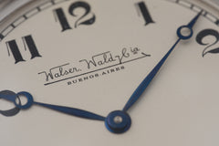 Niton Platinum Pocket Watch, Sapphire Border, Geneva Seal, c.1929, detail view 10