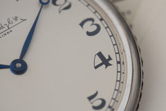 Niton Platinum Pocket Watch, Sapphire Border, Geneva Seal, c.1929, detail view 11