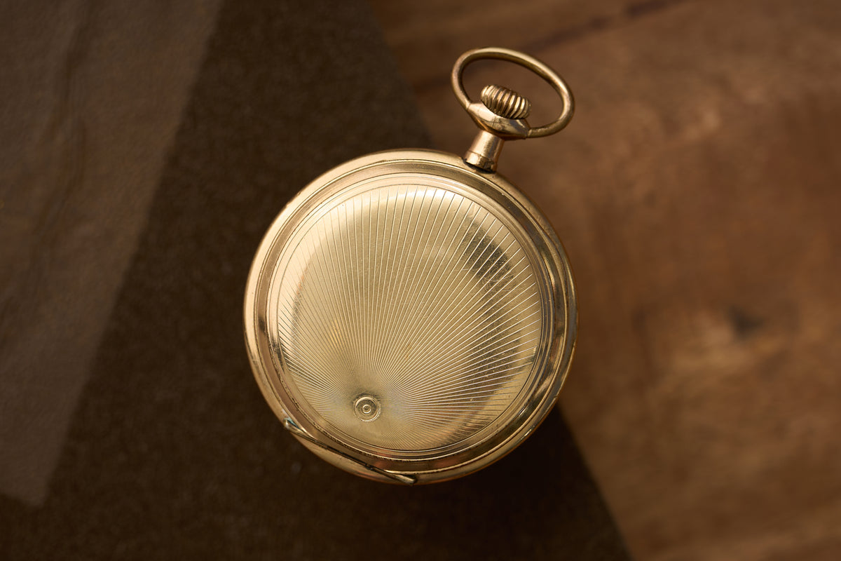 Full Hunter Cased by the Illinois Watch Case Co., c.1918
