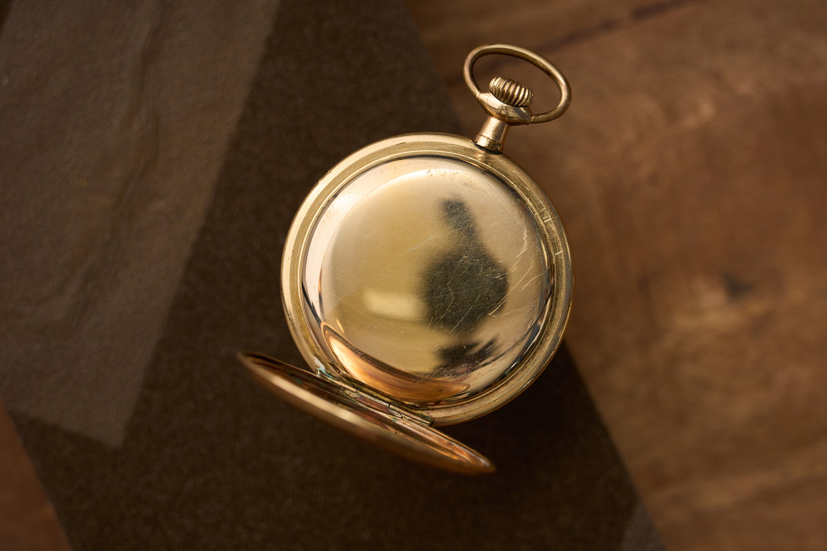 Full Hunter Cased by the Illinois Watch Case Co., c.1918
